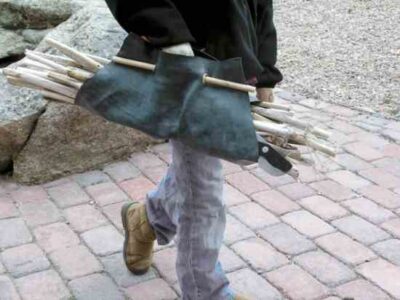 Try This: Inner Tube Wood Carrier Image